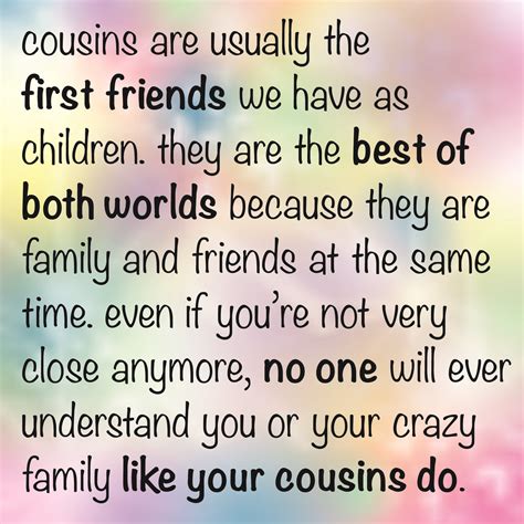 70+ Quotes About Cousins to Share With Your Family .